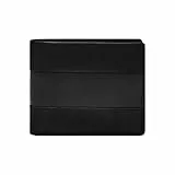 Fossil Portemonnaie pour homme Everett, cuir Bifold noir 11.5 cm L x 2.5 cm W x 9.6 cm H ML4400001