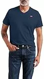 Levi's Original Housemark V-Neck T-Shirt Homme, Dress Blues, L