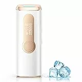 Haarlosy Épilateur Lumière Pulsée de Refroidissement, 999,900 Flashs Épilateur Laser avec 3 en 1[HR/SC/RA], 2 Modes 9 Niveaux Énergie IPL Épilation Laser Hair Removal pour Aisselles/Maillot/Corps