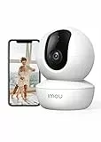 Imou Caméra Surveillance WiFi Intérieur 1080P FHD Caméra 360° Connectée Smartphone Détection Humaine AI Suivi Intelligent Sirène Audio Bidirectionnel Mode Privé Compatible Alexa pour Bébé (Ranger SE)