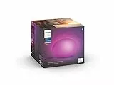 Philips Hue White & Color Ambiance FLOURISH Lampe à poser 9.5W - Bluetooth - Blanc, fonctionne avec Alexa, Google Assistant et Apple Homekit