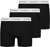 Calvin Klein Homme Boxer Lot De 3 Caleçon Coton Stretch, Noir (Black), L