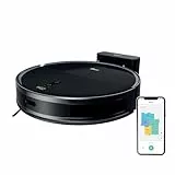 Hoover HG2 Hydro Robot Aspirateur Laveur Silencieux Ultra-Slim HG2Z30H – Puissant 5000 Pa, Navigation Laser, Nettoyage sous Meubles, Serpillière, Autonomie160 Min, Cartographie, App HG Robots