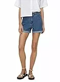 ONLY ONLVEGA Life HW MOM Shorts Noos, Bleu 3, L Femme