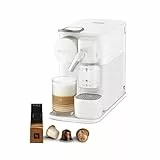 De'Longhi Nespresso Lattissima One Evo EN510.W, Machine a Café Capsule, Expresso et Cappuccino, 1450W, Blanc