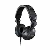 Panasonic Technics EAH-DJ1200EK Écouteurs Intra-Auriculaires DJ avec câble de raccordement, Drive 41 mm, 32 ohms/1 kHz d'indépendance, 106 DB/MW, câble Long 2 m, Adaptateur 6,3 mm Noir