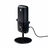 Elgato Wave:3 - Micro à condensateur USB de qualité studio pour streaming, podcasts, gaming et télétravail, logiciel de mixage gratuit, plug-ins d'effets, anti-distorsion, plug & play sur Mac et PC