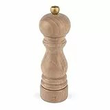 PEUGEOT - Moulin à Sel Paris 18 cm - Réglage Classique - En Bois Labellisé PEFC - Fabrication Française - Coloris Naturel