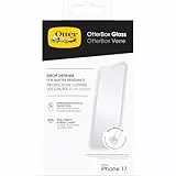 OtterBox Glass Protecteur d'écran pour iPhone 17, Verre trempé de dureté 9H, protection contre les rayures, les chutes pour une les éclats