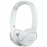Philips Audio TAUH202WT/00 Casque Bluetooth UH202WT/00 on Ears Bluetooth (sans Fil, 15 Heures de Batterie, Oreillettes Souples, Microphone, Pliable) Blanc Taille Unique, Blanc, 32 Ohms