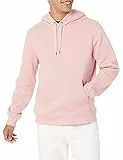 Amazon Essentials Sweat-Shirt à Capuche (Disponible en Grandes Tailles et Grandes Longueurs) Homme, Rose, S