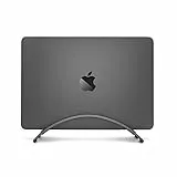 Twelve South BookArc pour MacBook | Support de Bureau Vertical Gain d'Espace pour Notebooks Apple, Gris sidéral (Nouvelle édition)