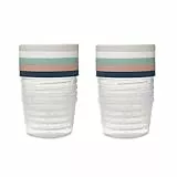THERMOBABY Lot de 10 boîtes de conservation 250ml pour Bébé - Compatibles Micro-ondes, congélateur, lave-vaisselle - Empilables - assortiment de couleurs aléatoire - Fabriquées en France
