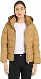 Tommy Hilfiger Veste Matelassée Femme Down Casual Jacket avec Capuche, Vert (Classic Khaki), L