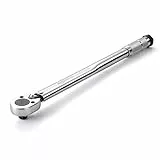 Amazon Basics Clé dynamométrique à couple 1/2 ', 20-150 ft.-lb, 27.1-203.5 Nm