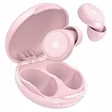 2025 Bouchon d'oreille pour dormir, 45dB boule quies réutilisables réduisant le bruit pour dormir, doux et réutilisables, bons pour dormir, voyager, se concentrer, concerts (Rose)