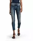 G-STAR RAW Jean Arc 3D Mid Waist Skinny Femme, Bleu (medium aged 8968-71), 26W / 30L