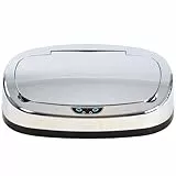 KITCHEN MOVE Couvercle de poubelle automatique rectangulaire modèle MAJESTIC Chrome