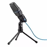 Trust Mico Microphone PC à Condensateur, Micro de Studio USB, pour Ordinateur de Bureau ou Portable, avec Support Trépied, pour Chanter, Enregistrement, Twitch, Streaming, Youtube, Podcasts, Skype