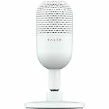 Razer Seiren V3 Mini - Microphone USB ultra-compact (microphone à condensateur 14 mm, directivité supercardioïde, détecteur de mise en sourdine, absorbeur de chocs intégré) Mercury