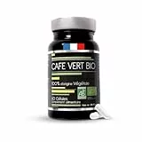 Café Vert Bio 500 mg - Stimule le Métabolisme & Favorise la Gestion du Poids - Riche en Antioxydants - 100% Végétal - 60 Gélules - Fabrique en France - Nutrivie