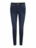Vero Moda Femme Vmtanya Mr Piping Vi3144 Ga Noos jeans, Bleu Foncé Denim, M / 32L EU