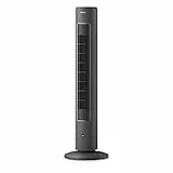 Philips Ventilateur Série 5000, Tour Oscillante 105 cm, Télécommande, Minuterie, 3 Vitesses et Modes, 40 W, Flux d'air puissant et silencieux, Convient à l'aromathérapie, Gris Foncé(CX5535/11)