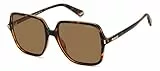 Polaroid PLD 6219/S Lunettes de Soleil, Havana, 56 Femme