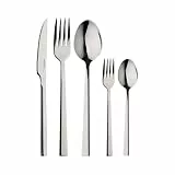 BERGNER Sofia - Set de couverts de 60 pièces - Ménagère complète pour 12 personnes - Fabriqué en acier inoxydable résistant - Facile à laver et à ranger