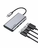 Belkin Hub USB C, Adaptateur multiport, Noir, 4 in 1