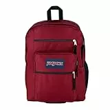 JanSport BIG STUDENT Grand sac à dos, compartiment pour ordinateur portable 15 inch, Russet Red (Rouge)