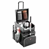 Rubbermaid Commercial Products Executive Quick Cart Taille L Gris Foncé – Chariot Mobile Polyvalent pour Entretien, Santé et Éducation – 1902465