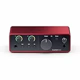 Focusrite Scarlett Solo 4th Gen, interface audio USB pour la guitare, les voix et la production — des prises de son de très haute qualité et tous les logiciels pour enregistrer