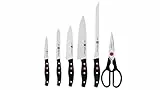 Zwilling Twin Pollux Lot de 5 couteaux + ciseaux domestiques multifonctions Noir