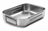 Lacor 62540A Plat à Rôtir A / T Inox.18 / 10 40X28 cm, Argent