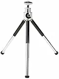 Amazon Basics Mini trépied ultra léger Hauteur réglable Pieds en caoutchouc, Noir