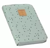 LÄSSIG Pochette Carnet de Santé/Document Pouch Floral Menthe