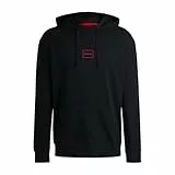 HUGO Laze Hoodie Loungew_Sweatshirt, Black, M Men
