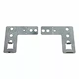 Paxanpax PLD1587 Kit de fixation pour lave-vaisselle BSH Bosch, Neff, Siemens (00165778), argenté