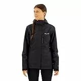 Columbia Pouring Adventure Jacket, Veste De Pluie Imperméable Femme, Black, Taille L