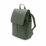 Bugaboo Sac à Dos à Langer, Sac Durable fabriqué à partir de matériaux recyclés, Hydrofuge, Facile à Nettoyer, Comprenant Un Matelas à Langer et Un Porte-Bouteille Isotherme, Forest Green