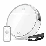 OKP Aspirateur Robot K5 Pro, 5000PA, Contrôle avec WiFi/APP/Alexa, Chargement Automatique, Autonomie de 150 Minutes, Robot Aspirateur Laveur 2 en 1, Idéal pour Les Poussière, Poils d'animaux, Cheveux
