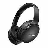 Bose QuietComfort SC Headphones, Casque sans Fil immersif à réduction de Bruit, Casque Supra-aural Bluetooth avec Micro intégré d’Une autonomie allant Jusqu’à 24 Heures, avec Étui Souple, Noir