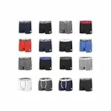 Serge Blanco Pack Surprise Boxer Homme Aléatoire (Lot de 6), Caleçon Homme Coton, Noir, Multicolore, Gris, Taille XL