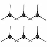 Fixbetter Lot de 6 brosses latérales de rechange pour Xiaomi X20+, X20 Max, X20 Pro, X10+, für Dreame L10s Ultra, L10 Ultra, L10 Prime, L10s Pro Gen 2, S10, S10 Pro, S20, S20 Pro aspirateur