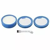 WIIYENA Kit d'accessoires de filtre pour aspirateur Electrolux pour robot Ultimate700 - Pièces de rechange lavables et réutilisables