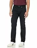 Amazon Essentials Jean Stretch Coupe Droite Homme, Noir, 36W / 32L