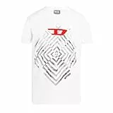 Diesel T-Shirt Blanc Homme Diegor A18995