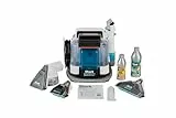 Shark StainStriker Nettoyeur de taches avec 5 outils dont accessoire pour animaux, suceur plat, tuyau, 2 Formules nettoyage sur mesure Élimine taches, odeurs, saleté. Léger et portable, 450W PX200EUT