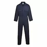 Portwest Combinaison Coton Euro Work, Couleur: Marine, Taille: L, S998NARL